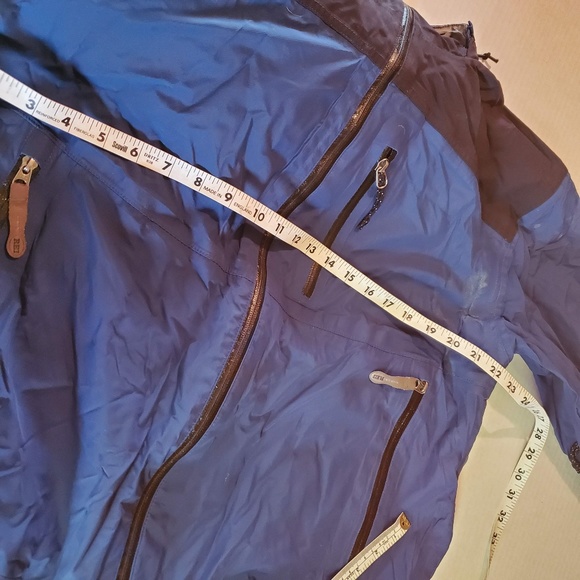 REI Blue and Black Rain Slicker - Picture 7 of 8